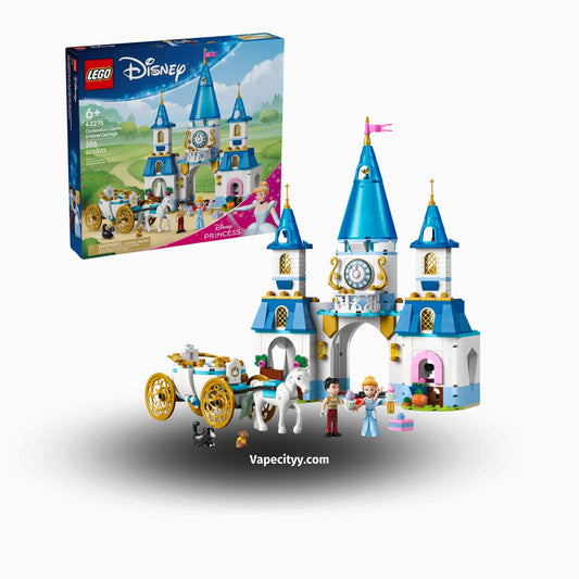 LEGO Cinderella's castle and horse carriage